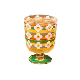 Cocktail Glass Flower Color 1PC