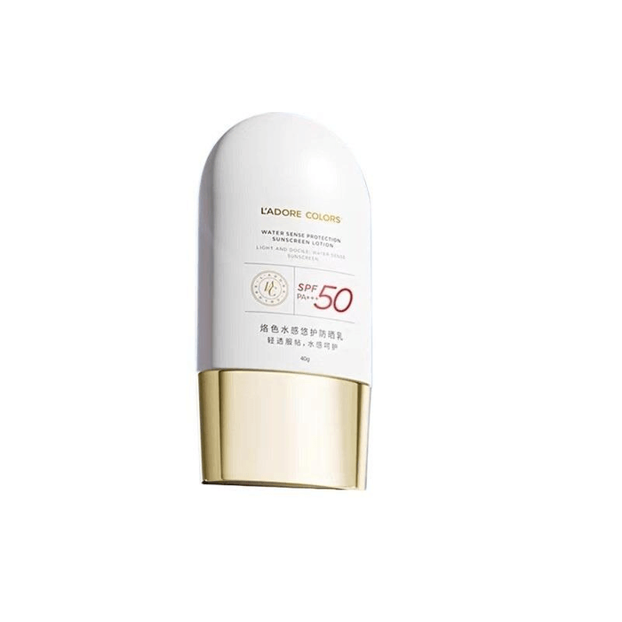 [중국 직배송] 로레알 선스크린 베이스 메이크업 - 상쾌한 워터리 선스크린 로션, 민감성 피부용 고SPF, 40g*1박스