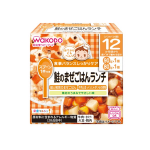 【日本直送】和光堂 栄養たっぷりベビーフード 鮭ご飯丼（12ヶ月～）