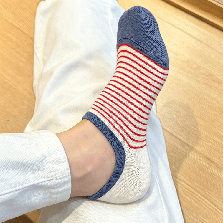 ETNA n Women's Low Cut Socks 3 Pack - Non-Slip, Breathable Cotton, Hidden Under Shoes, Summer Essentials 6