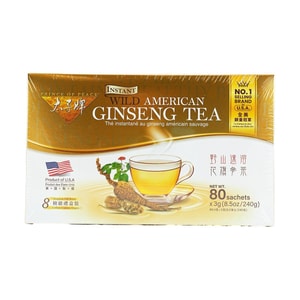 American Wild Ginseng Instant Tea 80 bags