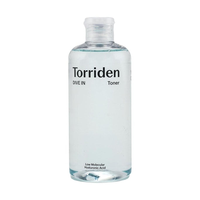 韩国TORRIDEN DIVE-IN 低分子透明质酸爽肤水低 pH 300ml 纯素皮肤护理