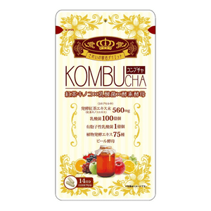 【日本直邮】 日本 日本其他 康普茶发酵片 42粒 保健品 健康 发酵饮品 消化系统 免疫力 抗氧化