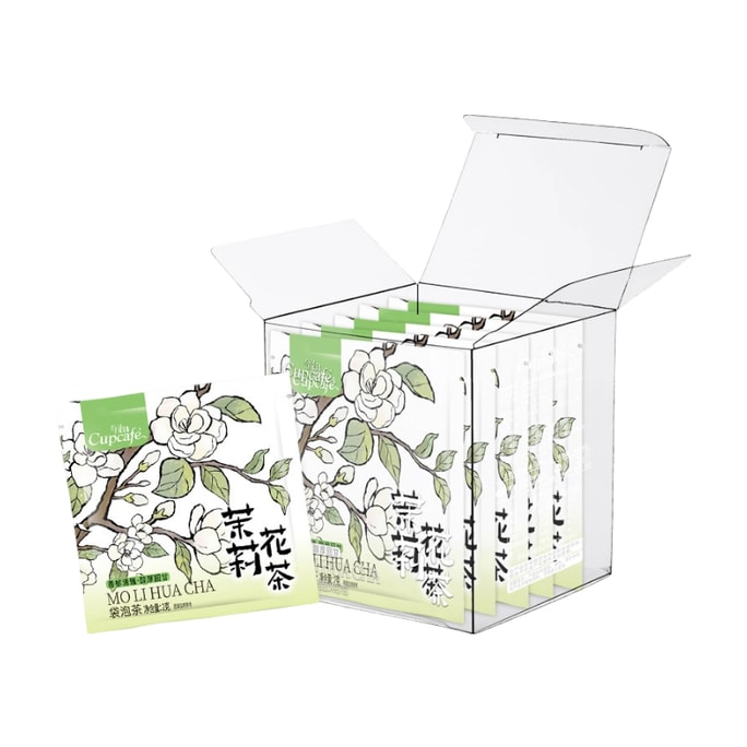 【中国直邮】 日本 今治 茉莉花茶 袋泡茶 【以花入茶 匠心之作】 【便携独立包】 14g*1盒