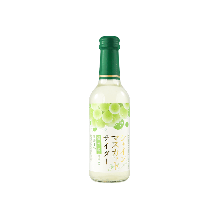 木村飲料 シャインマスカットサイダー - スパークリンググレープ