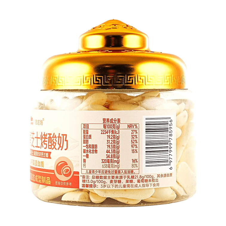 西域美農 歐若姆 鹹蛋黃起司烤優格 108g【高鈣高蛋白】【甜鹹交織 酪香醇厚】【內蒙古特產】 6