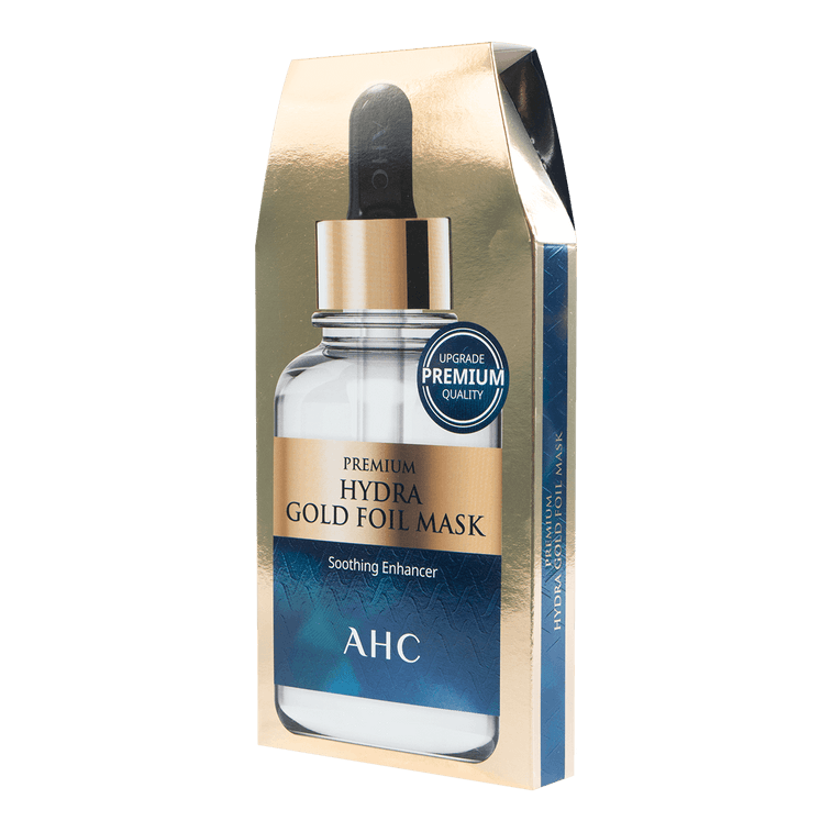 韩国AHC 玻尿酸黄金B5锡纸蒸汽面膜 5片入 3