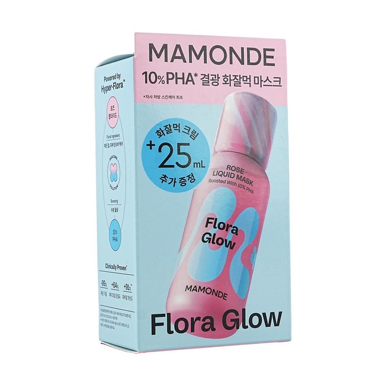 韓國MAMONDE夢妝 小奶瓶液體面膜 花植煥採薔薇透明質酸面膜 80ml 附贈玫瑰柔滑霜 25ml 溫和去閉口拋光 即刻嫩滑 改善粗糙 敏感肌可用【OY熱賣】 4