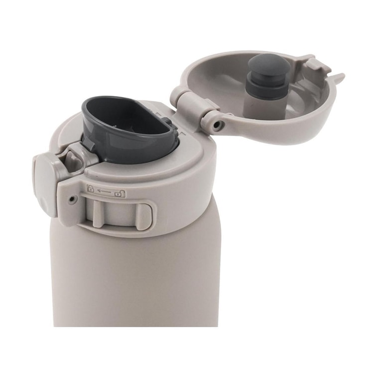 Stainless Steel Water Bottle Travel Thermos Mug #Gray SM-WS36HM, 12.68 fl oz 4