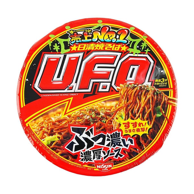 UFO Yakisoba Fried Noodles with Thick Sauce 4.52 oz