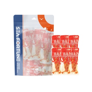 水易坊 イカ頭（スパイシー味）150g。ビンジウォッチングの時にぴったりのスナック！強烈な辛さがクセになる、生臭さのない新鮮なイカ頭。身は引き締まっていて美味しいです。