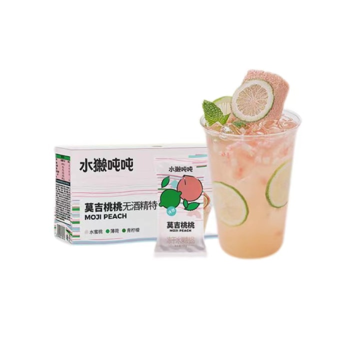 Freeze-Dried Instant Hand-Brewed Tea Lnstant Freeze-Dried Hot And Cold Homemade Milk Tea Beverage - Peach 1 Box