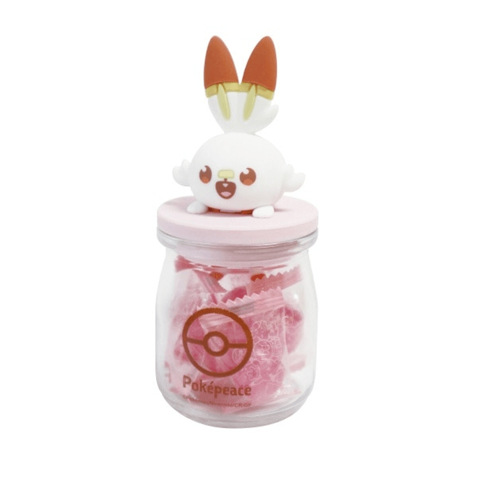 日本製 ポケモン キャンディボトル Pokémon Candy Bottle Fire Rabbit 8 カプセル