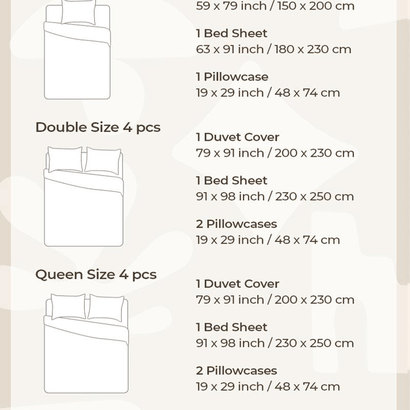 【中国直邮】 Lullabuy 华夫格小熊刺绣纯棉床上四件套(床笠款) 黄绿色-Queen