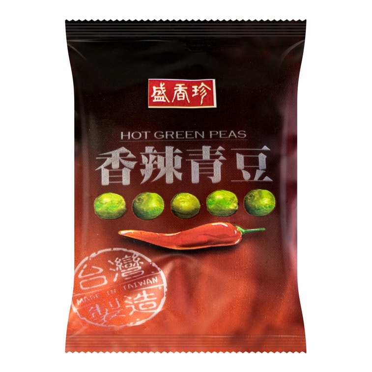 Pois Verts Chauds 8.46oz Snack Épicé et Croustillant 6