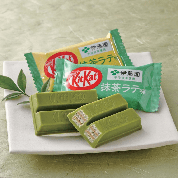 日本直送】ネスレ キットカット＆伊藤園 抹茶ラテ風味 チョコレート