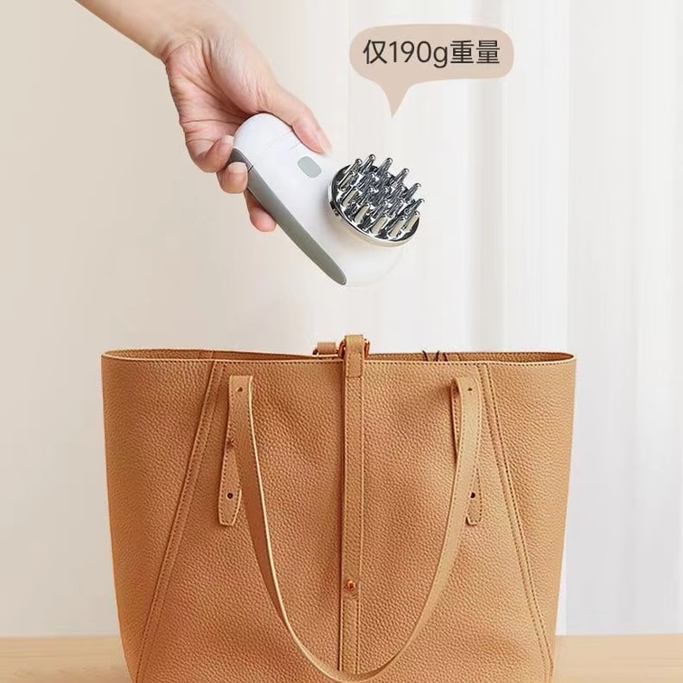 中國 TOUCHBeauty 美麗多功能頭部頭皮按摩器頸部頸椎全自動助眠經絡推臉部清潔 白色 1件 7