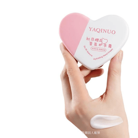 Yachino heart-shaped fragrance hand cream; Sakura flavor #50ml 1 piece