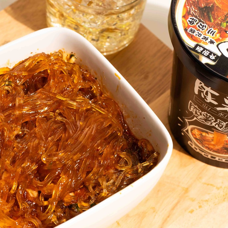 【酸辣爽口】陈薯 黑金版 酸辣粉 126.5g【超级推荐】 9