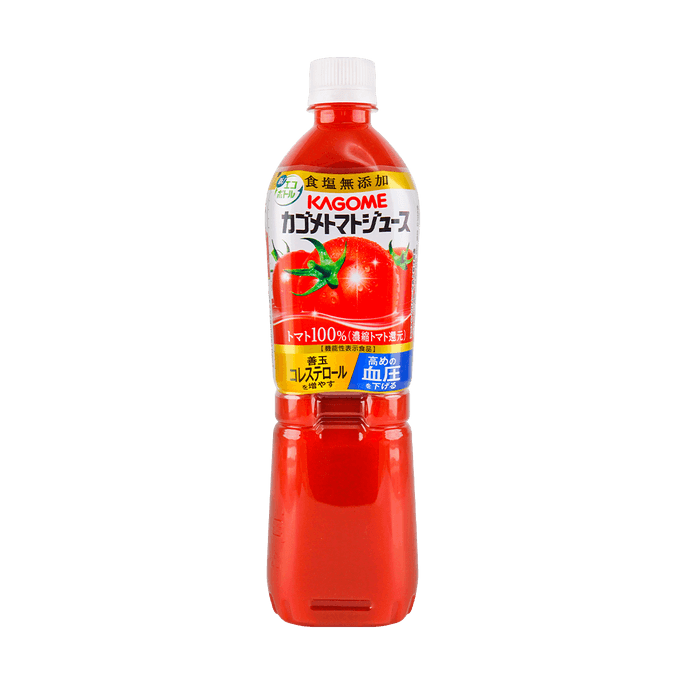 Japanese 100% Tomato Juice, Fruit and Vegetable Juice Beverage, 24.34 fl oz