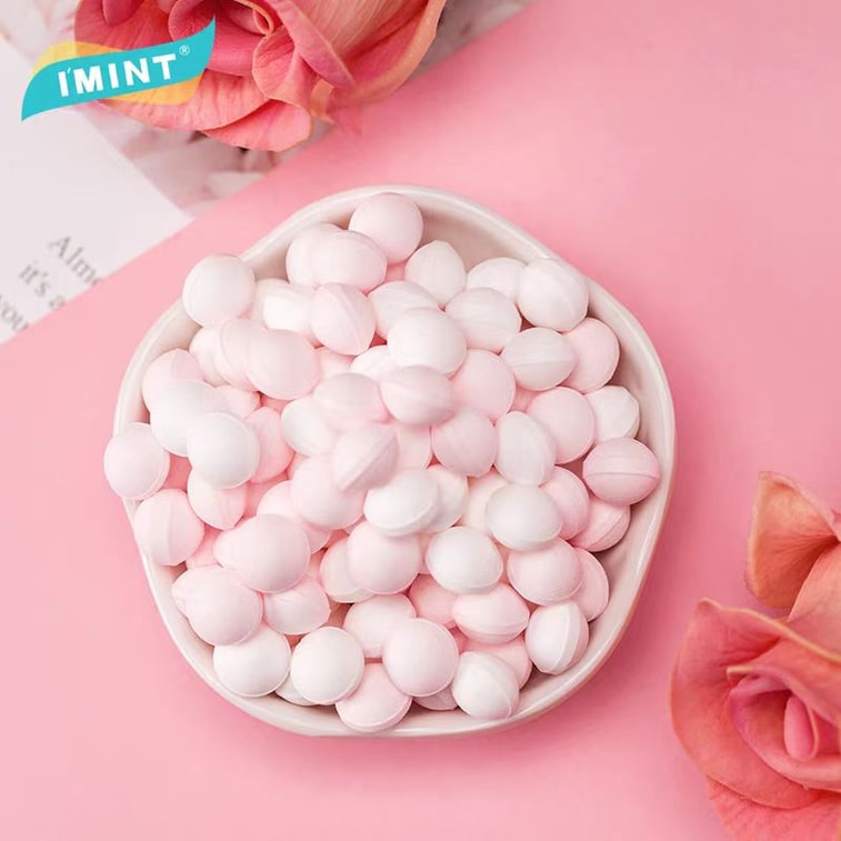 【中國直郵】 IMINT 益美滋接吻糖 玫瑰荔枝+茉莉青提組合 水果花香 清新持久 接吻約會神器 45g*2盒 4