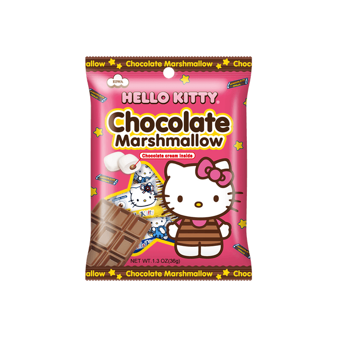 Hello Kitty Chocolate-Filled Marshmallows, 1.26oz