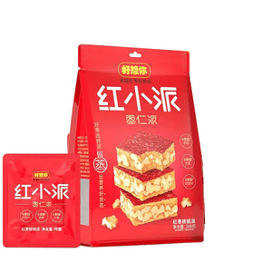 [중국발 다이렉트 메일] 보고싶어요 붉은 샤오파이 대추 호두 신장 붉은 대추 씨 없는 대추 간식 208g*1봉