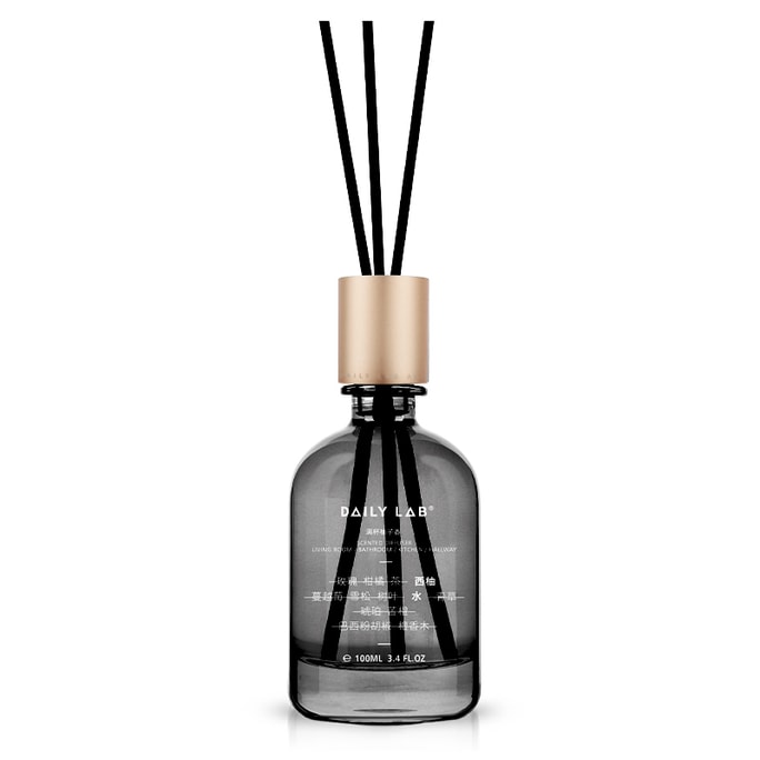 DAILY LAB home Fragrance Oil Reed Diffuser Set - Grapefruit 100 ml 3.4 oz