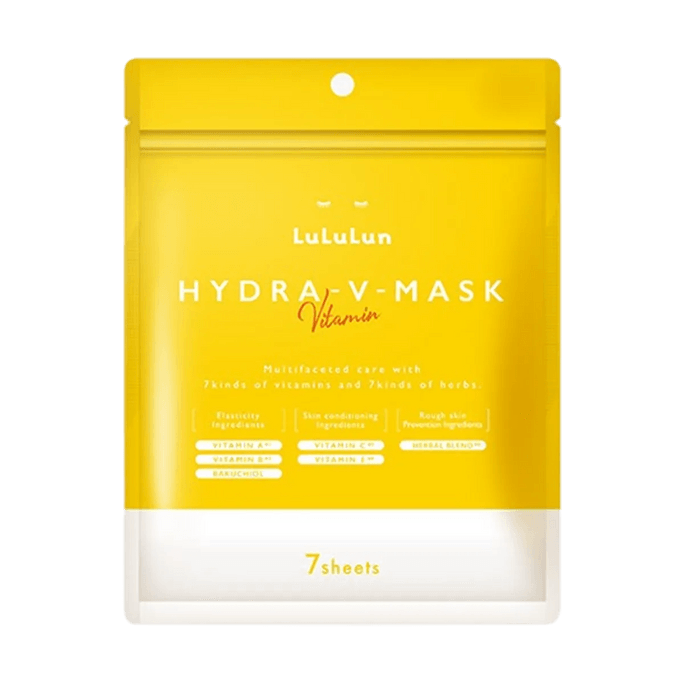 하이드라-V-마스크, 비타민 시트 마스크, 7매