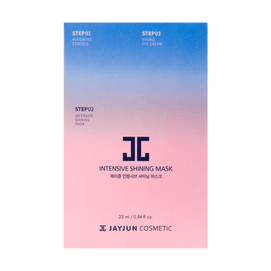 韓國JAYJUN 新生煥白面膜三部曲 密集煥亮櫻花面膜 美白保濕補水精華眼霜 10片入