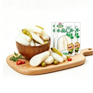 Crystal Radish Crispy Radish, Sweet And Spicy, Ready-to-Eat Snack, 30g*5 Packs