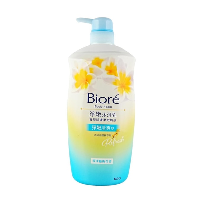 BIORE Clean and Soft Body Soap Jasmine 1000ml