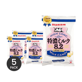 Uha Mikakuto リッチミルクキャンディ 2.99 oz *5【5パック】