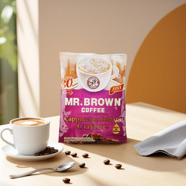 3-in-1 Coffee Cappuccino Flavor 17.99 oz