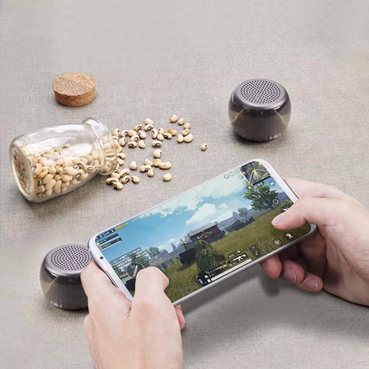 【中国直邮】小米有品 蔚乐TWS炫彩灯光蓝牙音箱 立体声环绕音响-红色 6