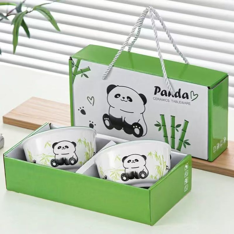 HAPPY PANDA ハッピーパンダ パンダボウル ダブルボウルセット 絶妙な