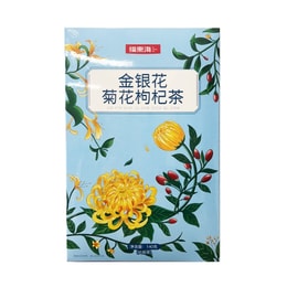 Fudonghai Honeysuckle Chrysanthemum Goji Berry Tea Contains Honeysuckle Goji Cassia Chrysanthemum 7g*20bags