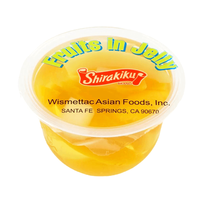 Jelly Cup Peach Flavor 2 Cups 200g