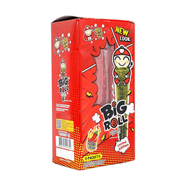 泰国小老板 BIG ROLL经典紫菜卷 香辣味 9条入 22.5g【网红零食】
