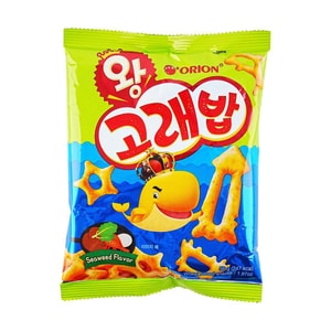 Baked Marine Boy Sea Creatures Shaped Snack ,Seaweed Flavor Crackers, 1.97oz  [ Blackpink Jennie's Pick ]