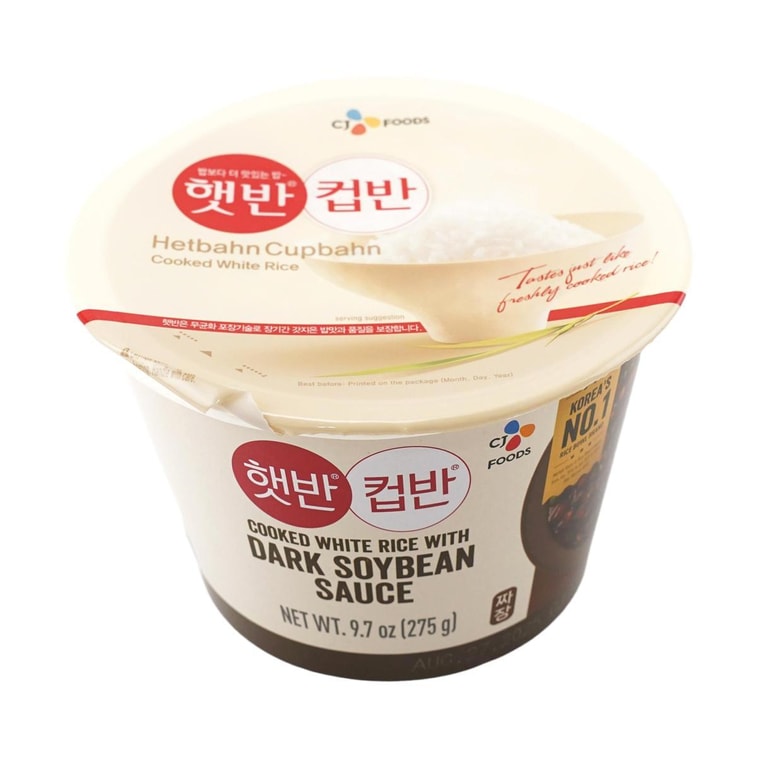 韓國CJ希傑 直火炸醬飯 微波加熱即食米飯 275g 7