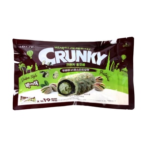 Lotte Crunch Choco Bar Pistachio Flavor 285g