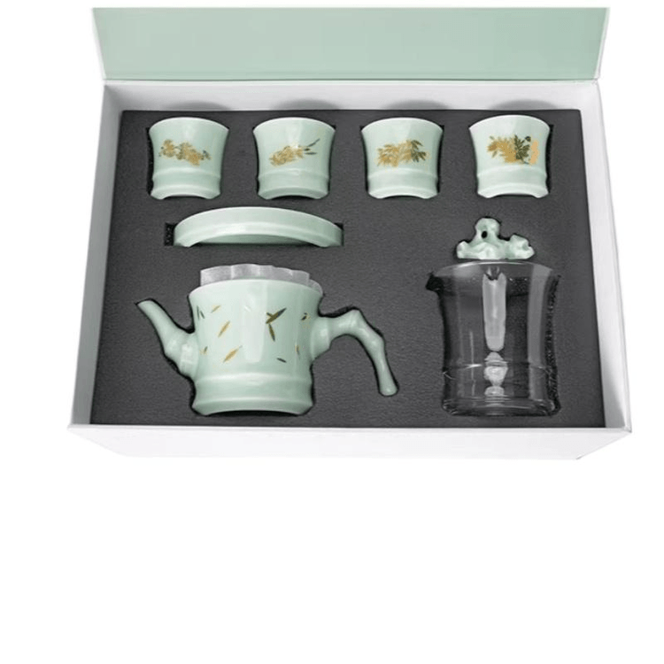 Palace Museum Four Gentlemen Aromatherapy Tea Set Gift Box Set One
