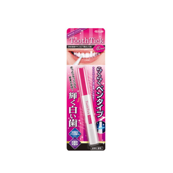 【日本直邮】TO-PLAN toothtick洁牙神器 快速亮白橡皮擦 1支装
