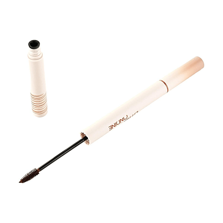 Double-headed Shaped Eyebrow Pencil, #02 American Brown - 10H Waterproof & 12H Hold | For Brown/Dark Brown Hair 12