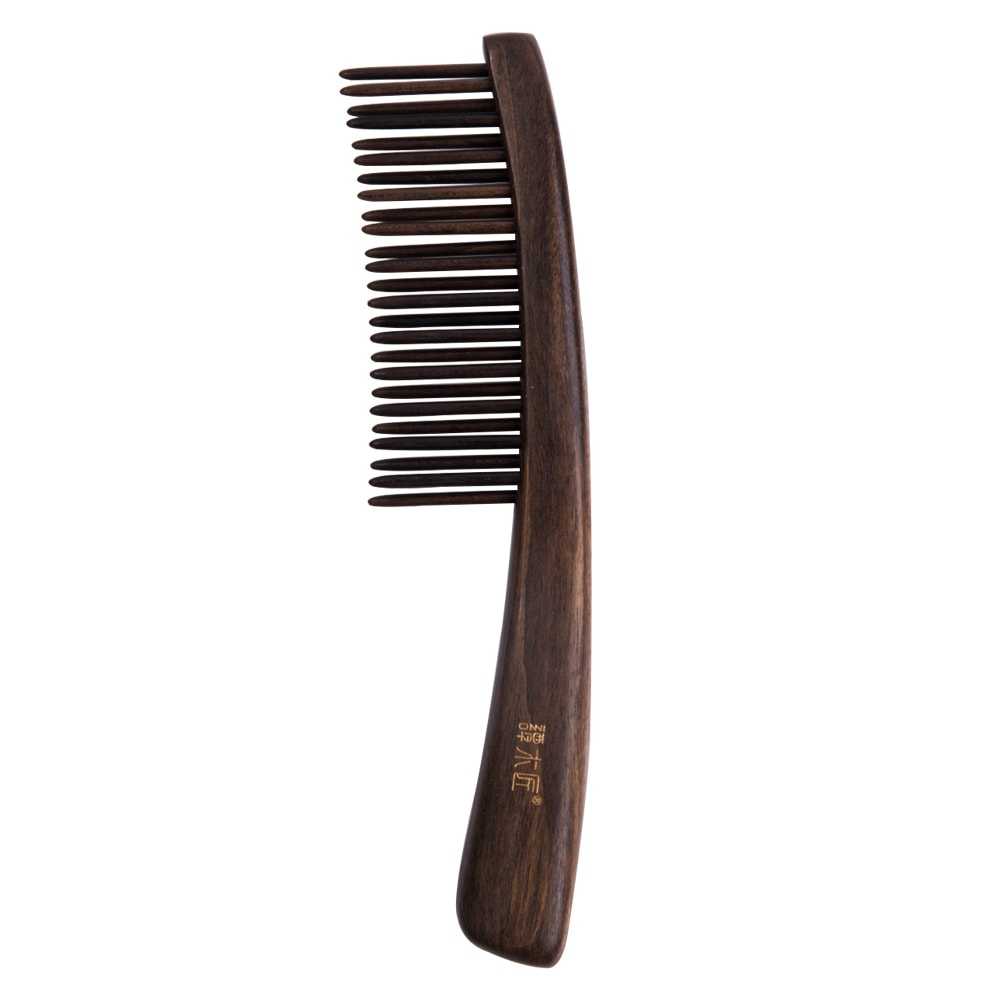 Tan Mujiang Hair Combs Anti Static Natural Wooden Hair Brush For