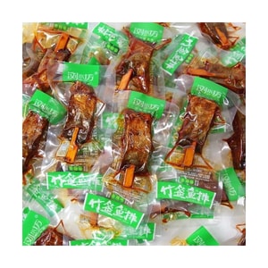 [Liushui Fang] Spicy Fish Fillet On Bamboo Skewers - Trendy Snack, Perfect For Watching Shows, Satisfying Cravings, Pairing With Drinks, Ready-to-Eat, 25g*5 Packs