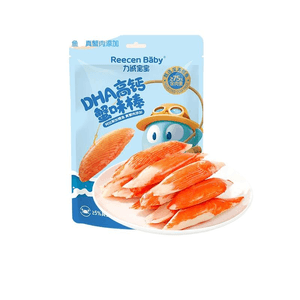 【中国直送】Licheng 手切りカニカマ 高タンパク シーフードスナック 子供用 すぐに食べられる補完食 65g*1袋