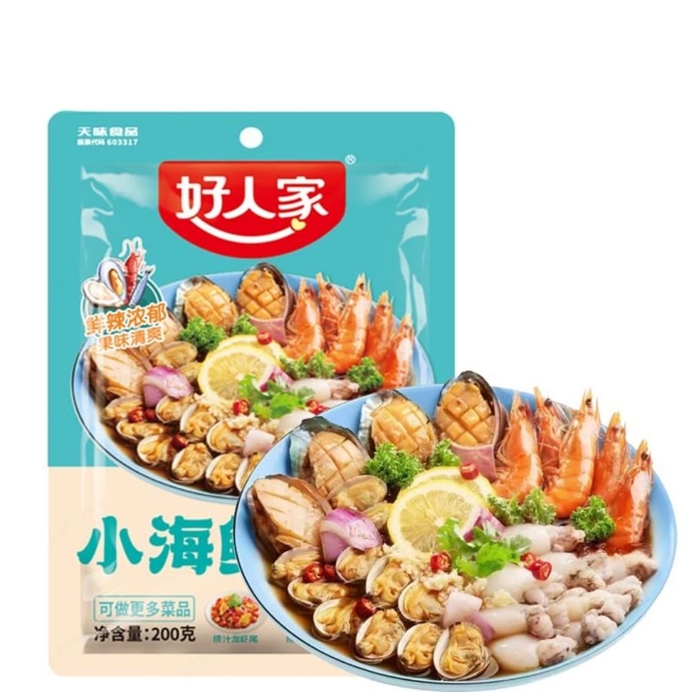 【中国直送】好人家海鮮つけだれ 200g フレッシュで風味豊か、スパイシーで美味しい、フルーティーで爽やかな調味料 3