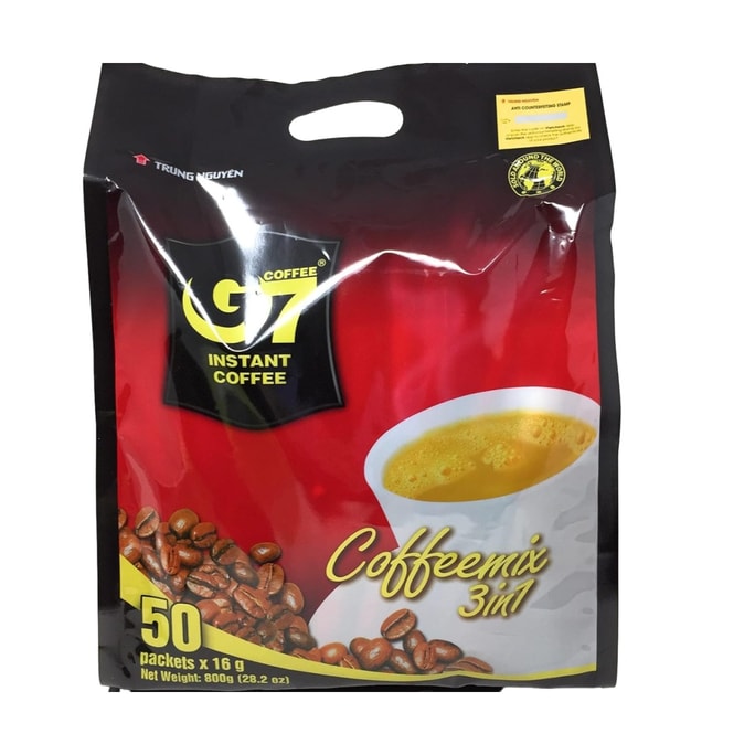 越南 G7 Trung Nguyen Instant Coffee 3 in 1 Instant Coffee - 50 Sticks